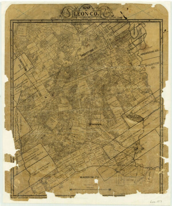 Map of Leon County