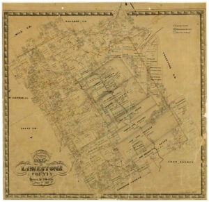 Map of Limestone County