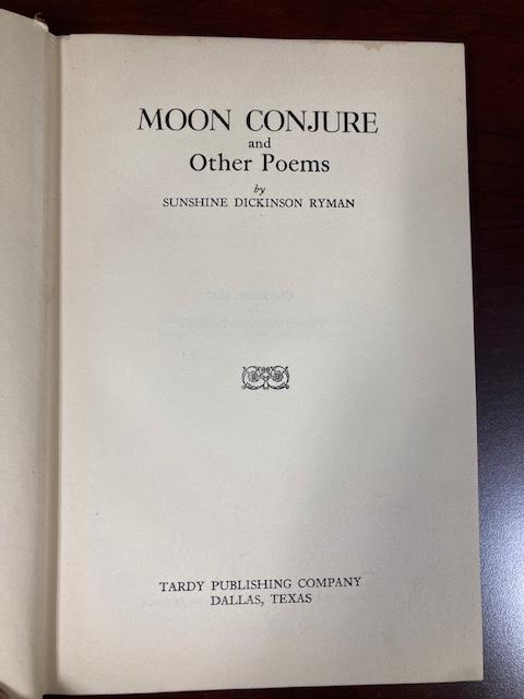 Moon Conjure and Other Poems