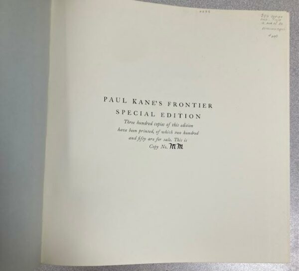 Paul Kane's Frontier
