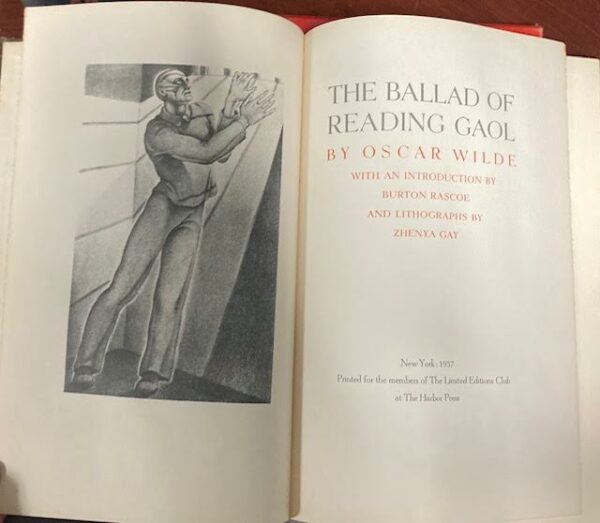 The Ballad of Reading Gaol by Wilde, Oscar